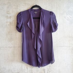 Aritzia BABATON Tinsley Silk Blouse / XXXS